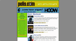 Desktop Screenshot of pelis.com